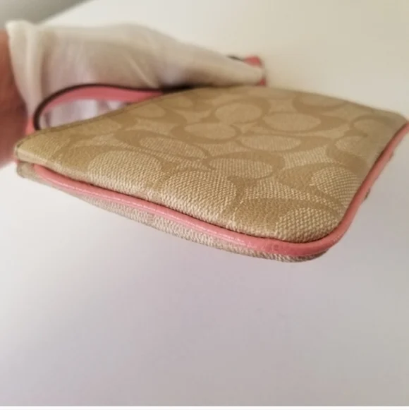Coach Embossed Wristlet - Picture 4 of 9